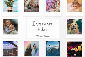 Instant Film Clipart
