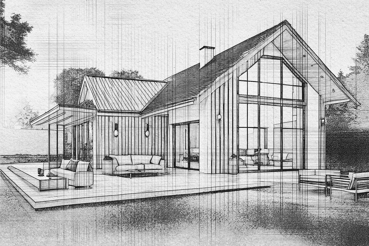 Architecture Drawing Action, an Action Add-On by Photoshop Action (Photo 8 of 10)