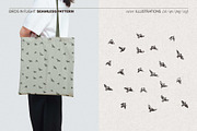 Sketch-Style Bird Flock Vector Set, an Animal Illustration by TheMountBirdStudio (Thumbnail 8 of 11)