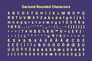 Darlond Rounded, a Sans Serif Font by Craft Supply Co. (Thumbnail 8 of 8)