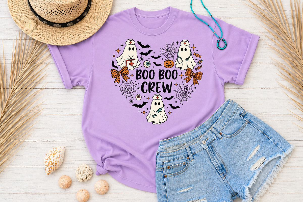 Boo Crew Halloween Sublimation, a Seasonal Illustration by Rose Art (Photo 3 of 5)