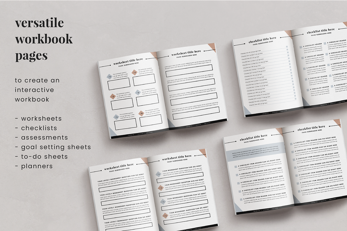 Course Resource Bundle for Coaches, a Design Template by Studio Soluna (Photo 6 of 43)