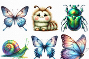 Bug and Insects Clipart, an Illustration by Craft Nest (Thumbnail 3 of 6)
