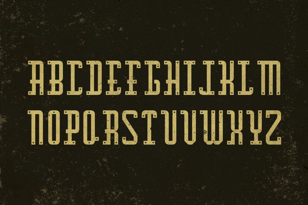 Vinbase Typeface preview 2