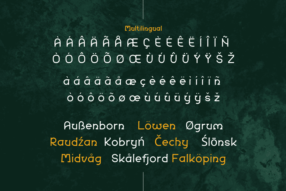 Remhu, a Sans Serif Font by twinstd (Photo 13 of 15)