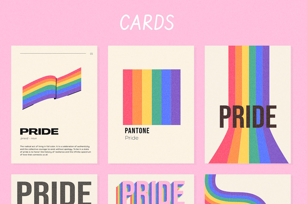 Pride Month LGBTQ+ Design Bundle, an Object Graphic by millering (Photo 8 of 12)