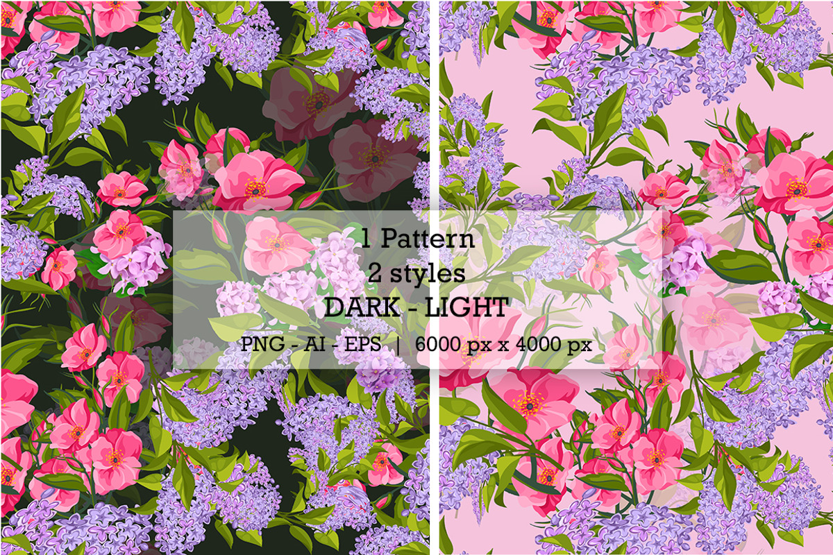 Allure Floral Botanical Pattern, a Pattern Graphic by Design Unique (Photo 5 of 8)