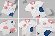 Polo Shirt Mockup, a Shirt Mockup by megostudi0 (Thumbnail 1 of 7)