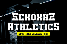 Sekoxaz Athletics - Sport Font