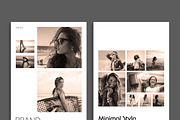 Minimal Brand Identity Mood Board, a Social Media Template by MightyDesign (Thumbnail 2 of 10)