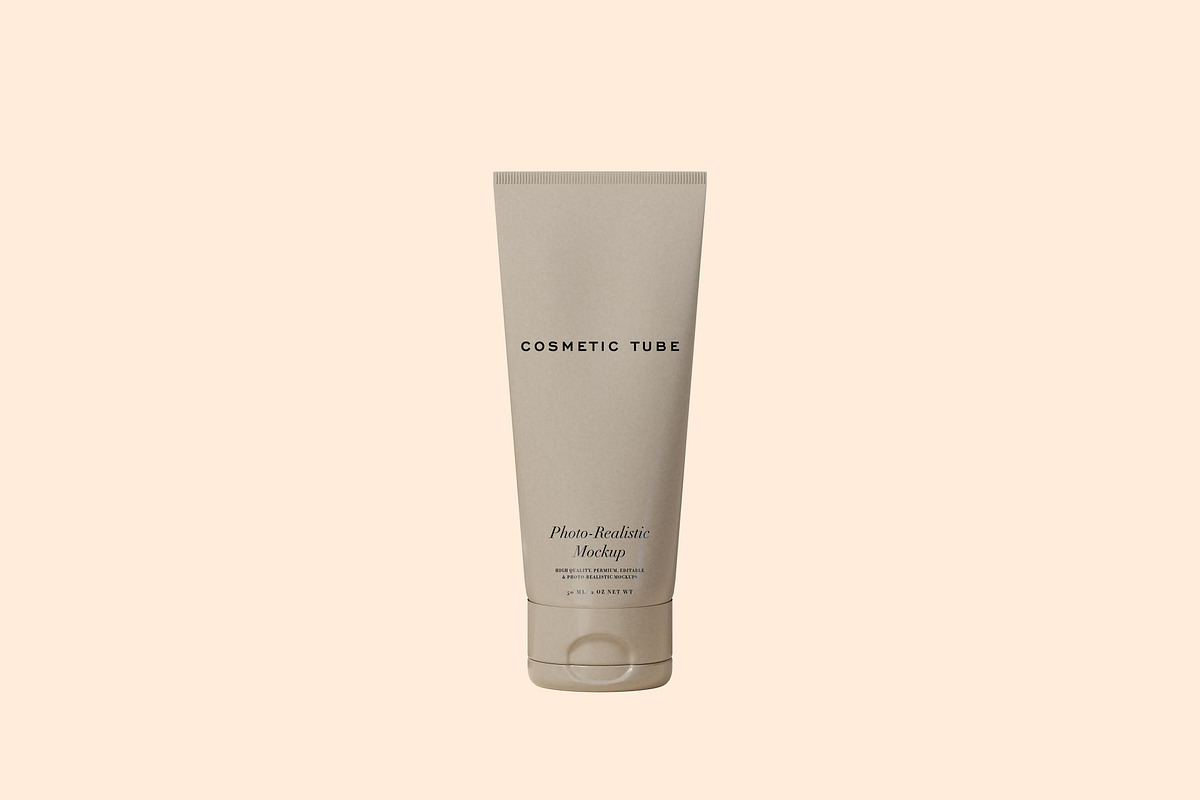 Cosmetic Tube Mockup Trio, a Packaging Mockup by Zumrod (Photo 8 of 11)