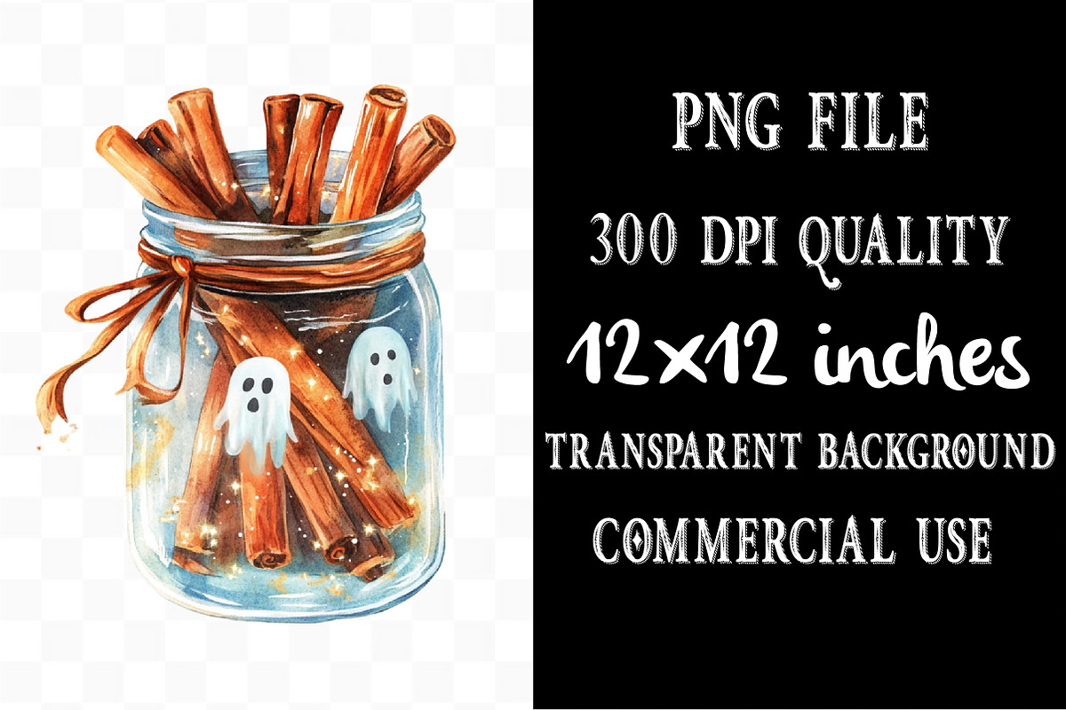 Creepy and Cozy Halloween Clipart, an Illustration by Designking (Photo 4 of 4)