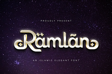 Ramlan Arabic Elegant Font