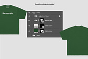 Heavy weight t-shirt mockup, a Shirt Mockup by Barmecide Mockup Studio (Thumbnail 2 of 3)