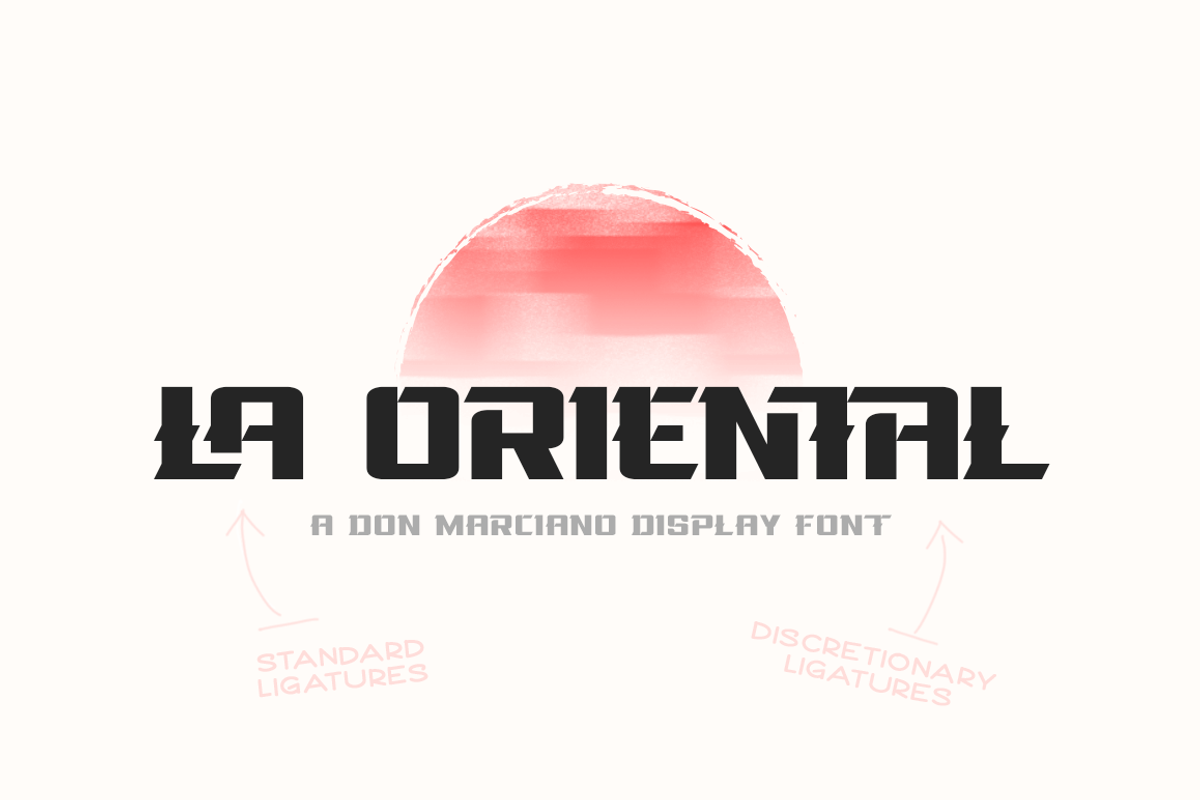 La Oriental Font