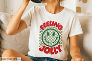 Feeling Jolly SVG, a Seasonal Illustration by mh_arif (Thumbnail 2 of 4)