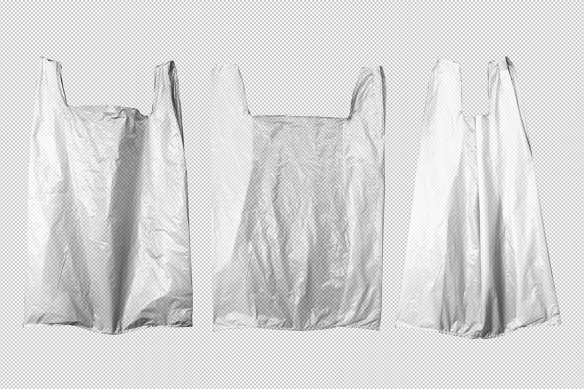 Plastic Shopping Bag Mockup, a Packaging Mockup by Bolderaja1 Studio (Photo 12 of 12)