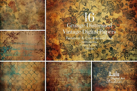 Grunge Distressed Vintage Digital-16