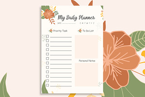 Daily Planner Ready For Print