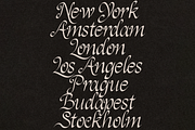 Epitaph Script, a Script Font by Tom Gordon Design (Thumbnail 4 of 5)