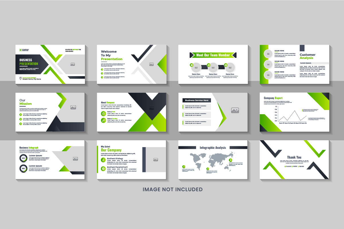 business presentation template, a Presentation Template by Pavel_design