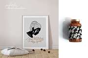 Inner life - Line art Space Faces, an Object Illustration by Lana Sham (Thumbnail 10 of 14)