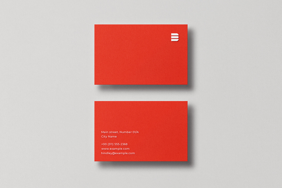 Business Card Mockup Template Logo, a Business Card Template by PrintPixel (Photo 3 of 8)