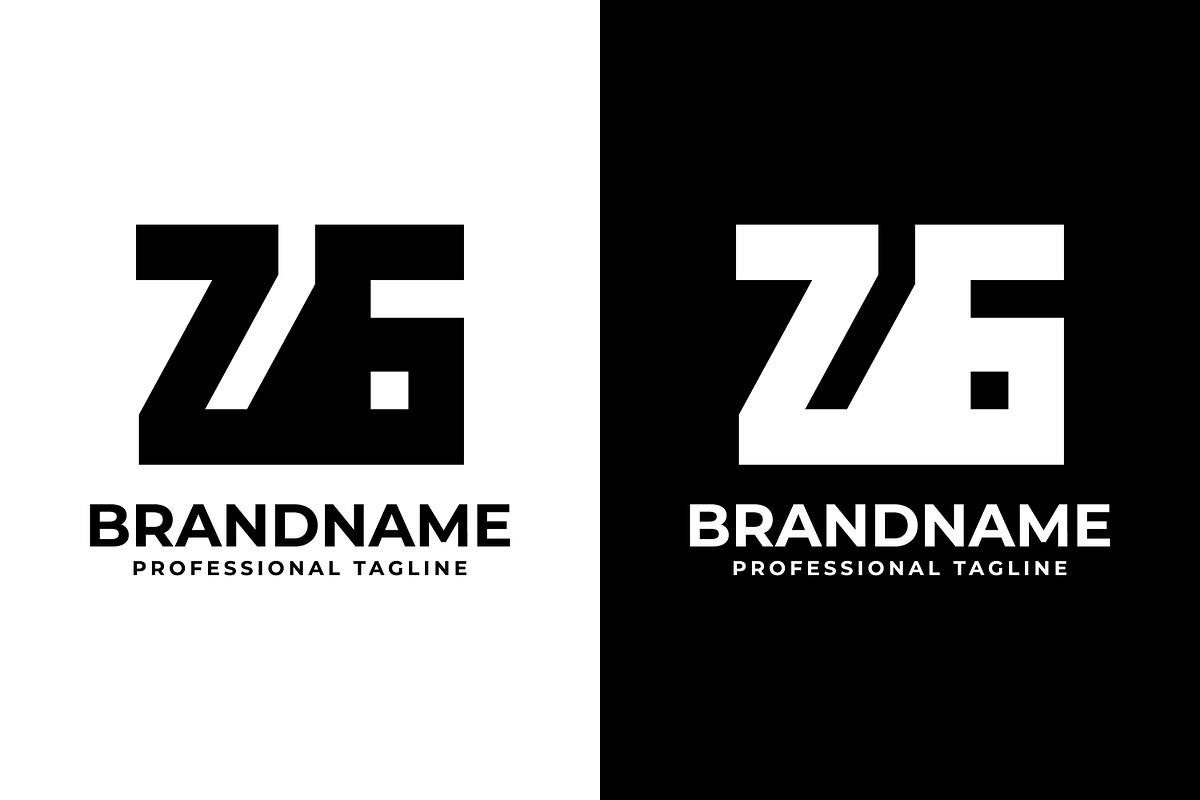 Letters ZG Monogram Logo, a Branding & Logo Template by Pray Art Design Studio