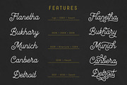 Mayhena Monoline Font, a Script Font by Arterfak Project (Thumbnail 9 of 12)