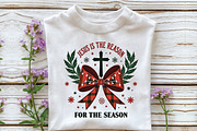 Jesus is the Reason Christmas PNG, an Illustration by Libby Wishes (Thumbnail 2 of 4)