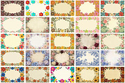 Vintage Flower Border Background, a Background Graphic by Forhadx5 (Thumbnail 5 of 8)