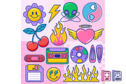 Y2K Elements Collection, an Object Graphic by MISS CHATZ (Thumbnail 1 of 3)