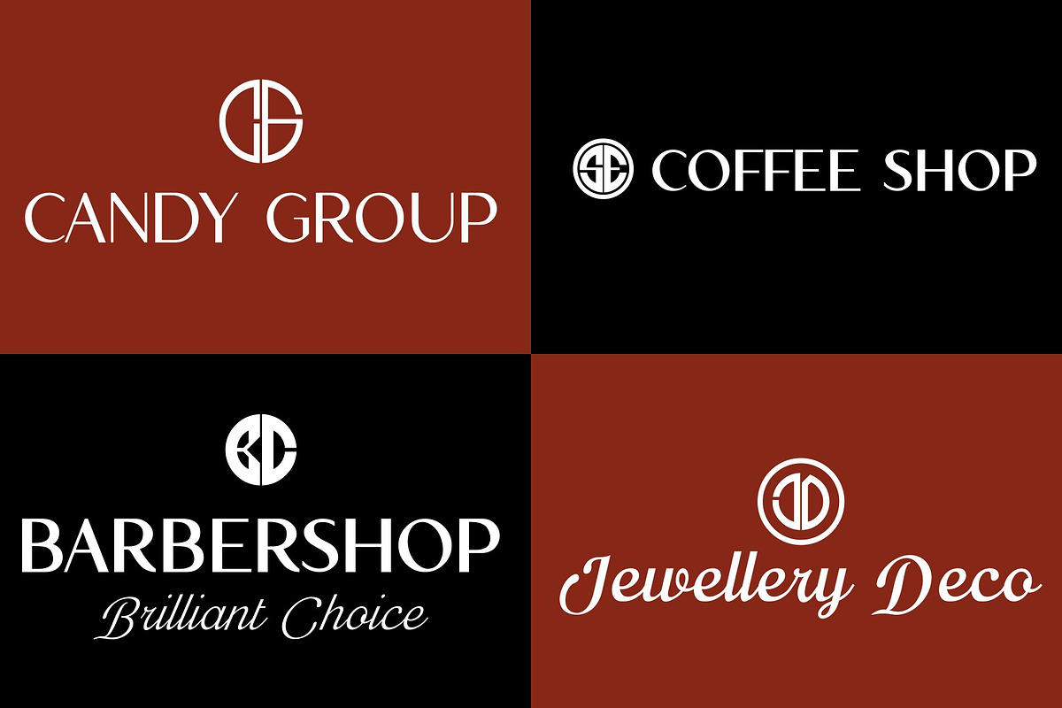 Mega Bundle! Monogram Logo Fonts, a Symbol Font by Intuisi Creative (Photo 7 of 12)