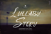 Lullaby Story | Handwritten Font, a Script Font by Denustudios (Thumbnail 1 of 12)