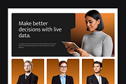 Figma SaaS Landing Page, a Landing Page Template by Musara (Thumbnail 3 of 6)
