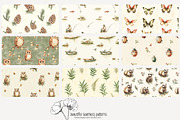 70 vintage hunting seamless pattern, a Pattern Graphic by Poppy Lane Studio (Thumbnail 8 of 10)