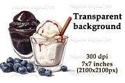 Delicious Watercolor Ice Cream, an Object Graphic by Negarin Digital Art (Thumbnail 5 of 9)