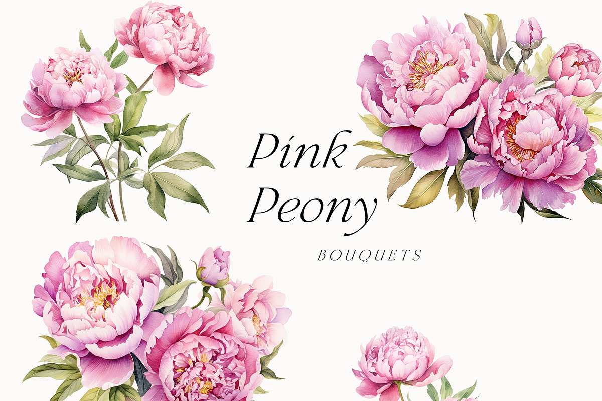 Watercolor Floral Bundle (45 in 1), a Decorative Illustration by Lana Elanor (Photo 153 of 180)