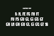 Kegono - Modern Retro Condensed Font, a Sans Serif Font by QR Design Studio (Thumbnail 10 of 15)