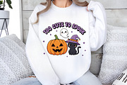 To Cute To Spook Halloween T-Shirts, an Illustration by DreamArtGraphic (Thumbnail 2 of 5)
