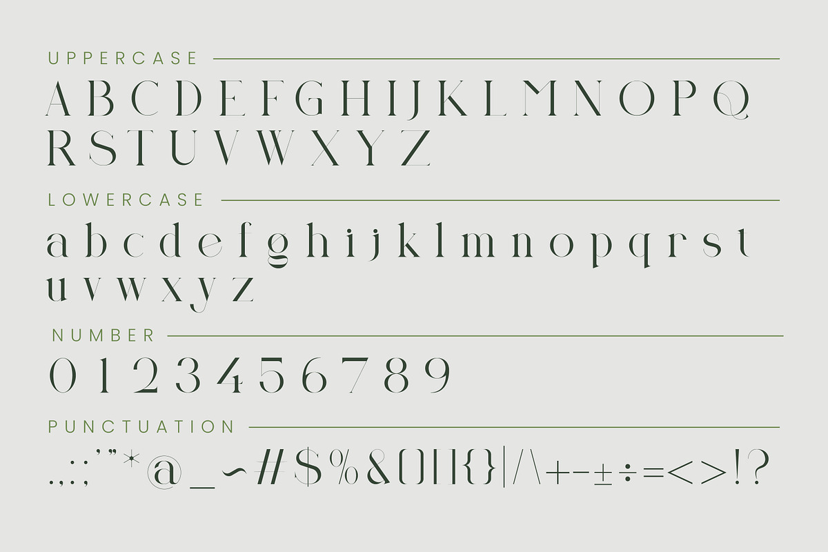 Huelicht | Modern Serif Font, a Serif Font by Kahade Studio (Photo 13 of 15)