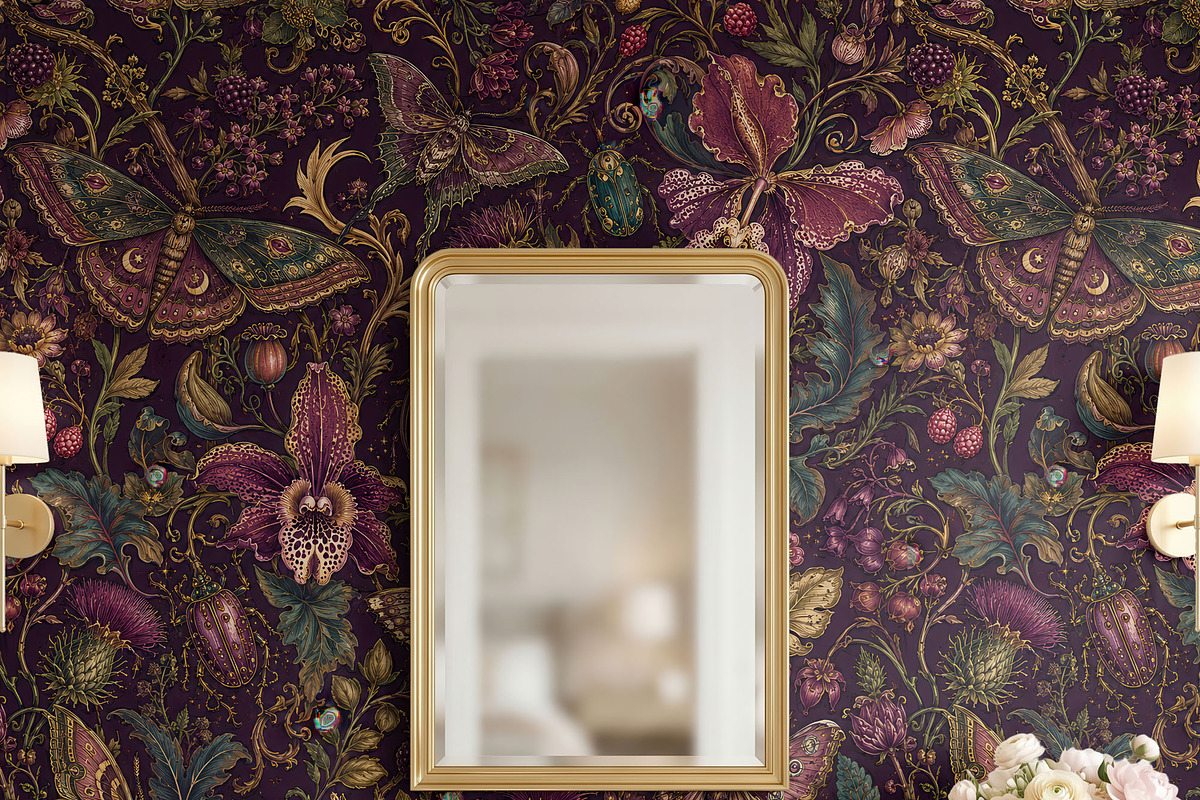 Luxury Bathroom Wallpaper Mockup PSD, a Household Mockup by 1001 mockups (Photo 11 of 11)