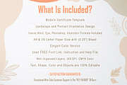 Canva Certificate Template, a Stationery Template by DesignDevisers (Thumbnail 9 of 9)