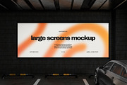 Large Screens Mockup, an Advertising Mockup by Momogi (Thumbnail 3 of 4)