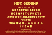 Hot Ground, a Sans Serif Font by HATFSTUDIO (Thumbnail 7 of 8)