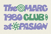 Maltique - Psychedelic Retro Font, a Sans Serif Font by Typia Nesia (Thumbnail 9 of 11)