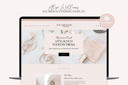 Squarespace Website Template course, a Squarespace Template by Presentibox