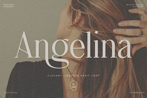 Angelina Ligature Serif