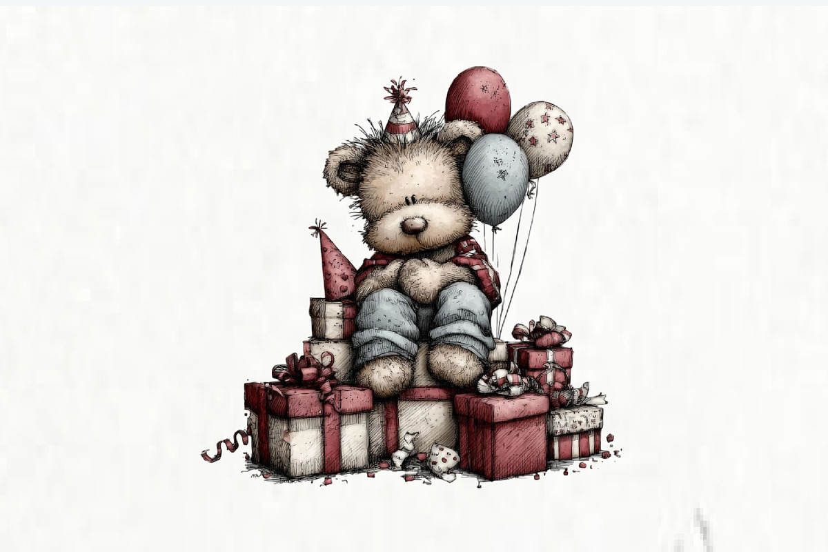 Quirky Birthday Party Animals, an Illustration by Watercolor design (Photo 4 of 7)
