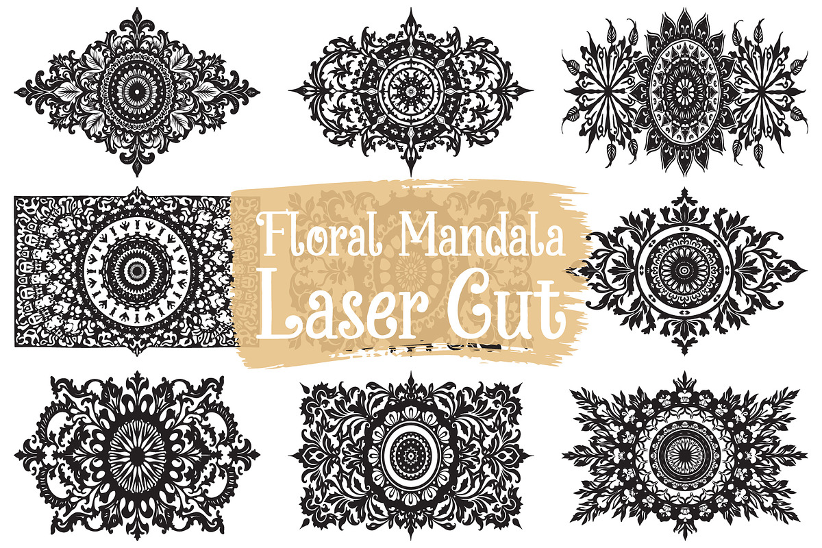 Ornamental Mandala Pattern Bundle, an Illustration by jahid234